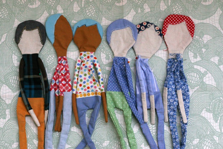 dolls in progress